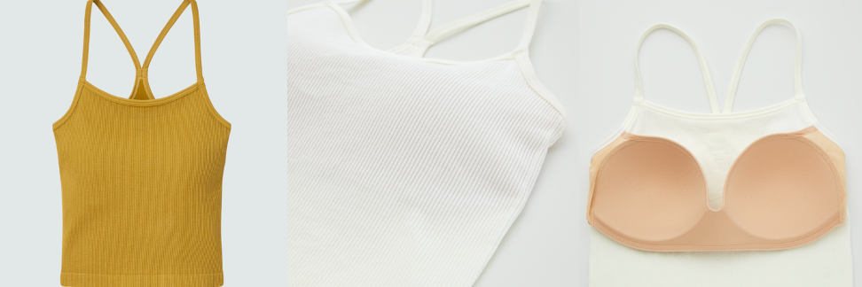 女裝 無縫短版BRATOP細肩帶背心